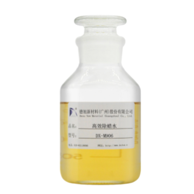 高效除蠟水 DX-M906采用高效溶蠟表面活性劑、有機(jī)堿、助溶劑等研制而成，具有除蠟徹底、滲透力強(qiáng)、快速剝離、無(wú)毒且安全環(huán)保的特性?？蔁峤逑椿虺暡ㄇ逑?，廣泛適用于電鍍、噴砂、噴漆等表面處理前的除蠟清洗。